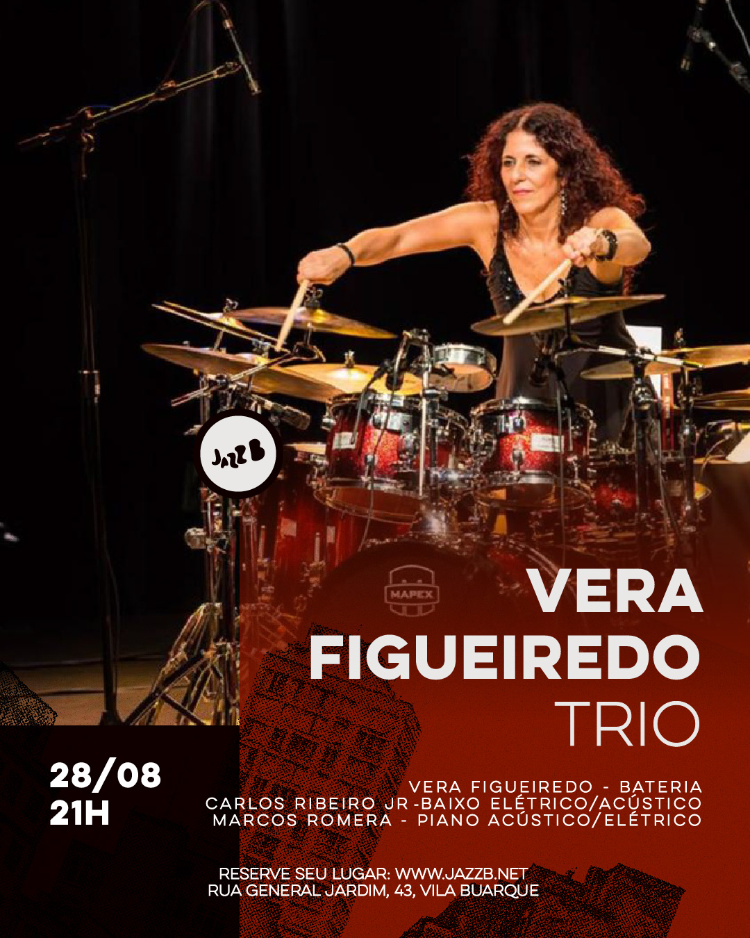 Vera Figueiredo Trio no JazzB